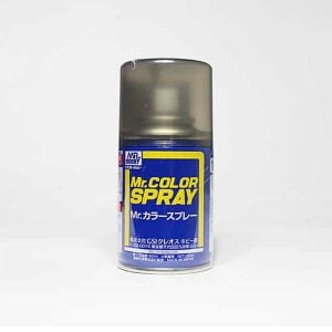 Mr Color Spray S101 Smoke Gray Gloss Train S101