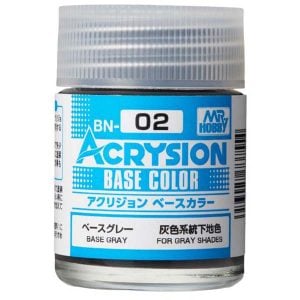 Mr Hobby Acrysion Base Color Base Gray BN02