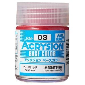 Mr Hobby Acrysion Base Color Base Red BN03