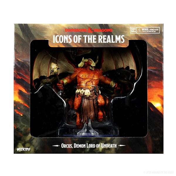 WizKids D&D Minis Icons of the Realm Premium Figure Orcus Demon Lord of the Underneath 96034