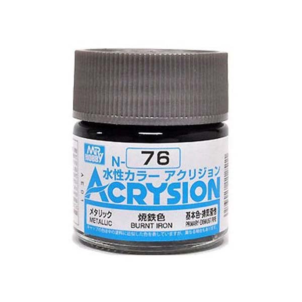 Mr Hobby Acrysion Burnt Iron Metallic Primary N76