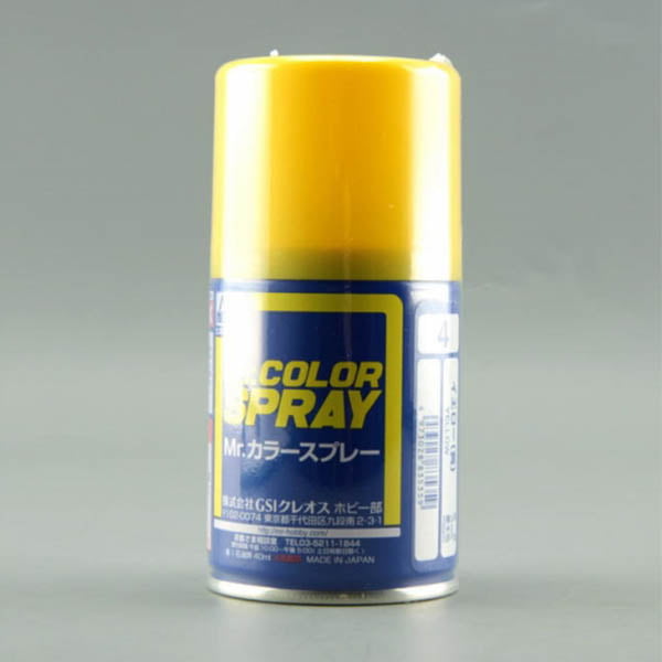 Mr Color Spray S4 Yellow Gloss Primary S4