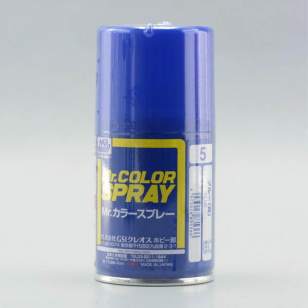 Mr Color Spray S5 Blue Gloss Primary S5