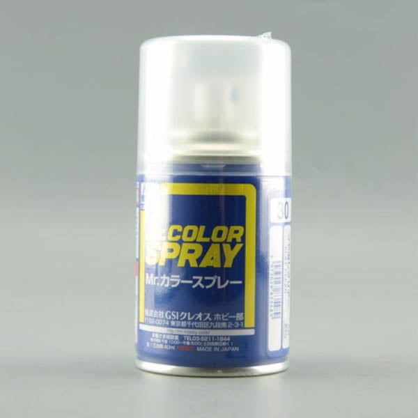 Mr Color Spray S30 Flat Clear Flat Primary S30