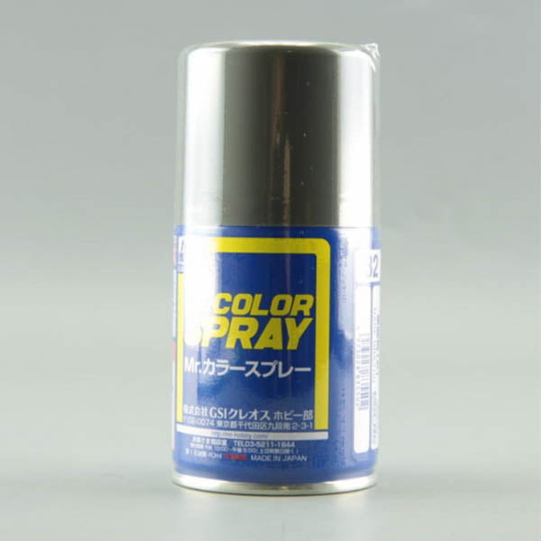 Mr Color Spray S32 Dark Gray 2 Semi-Gloss Vessel S32