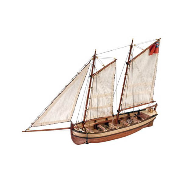 Artesania Latina Endeavour's Longboat 1/50 Scale 19015