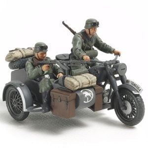 Tamiya 1/48 German Bike and Sidecar 32578