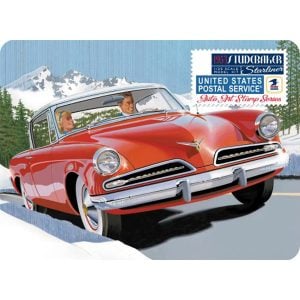 AMT 1/25 Scale 1953 Studebaker Starliner USPS with Tin 1251