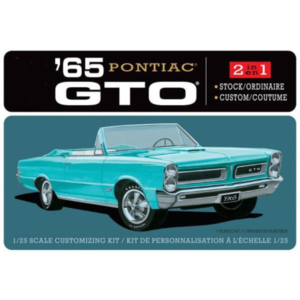 AMT 1/25 Scale 1965 Pontiac GTO 2T 1191