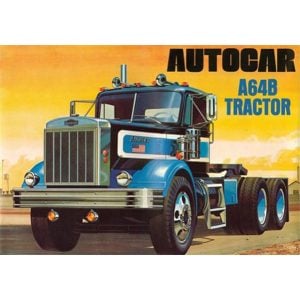 AMT Autocar A64b Semi Tractor 1/25 Scale 1099