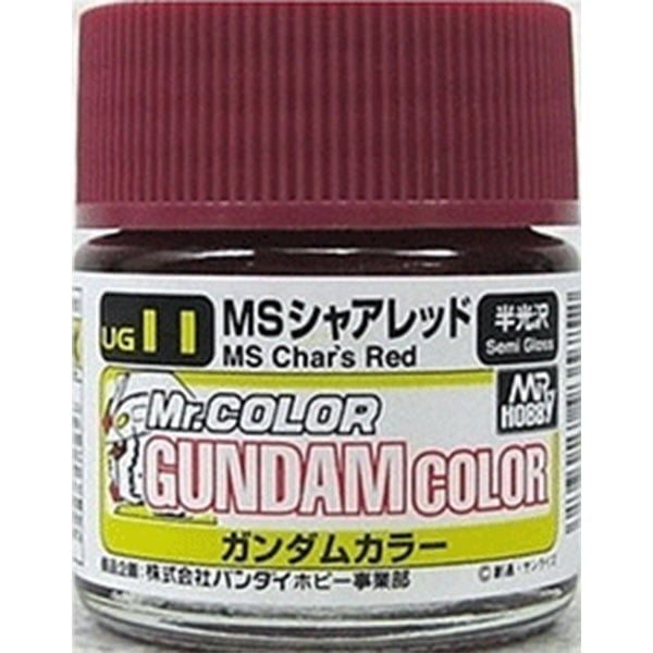 Mr Color G Gundam Color MS Char Red Char Custom 10ml UG11