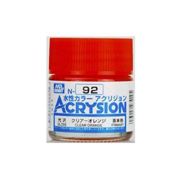 Mr Hobby Acrysion Clear Orange Gloss Primary N92