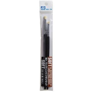 Mr Hobby Mr Weathering Brush Set Soft MB31