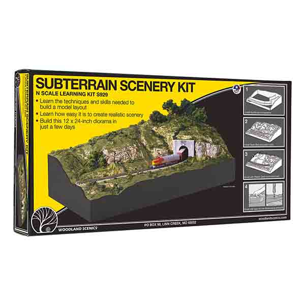 Woodland Subterrain Scenery Kit 12"X24" Diorama 929