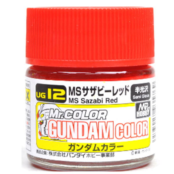 Mr Color G Gundam Color MS Sazabi Red Char Custom 10ml UG12