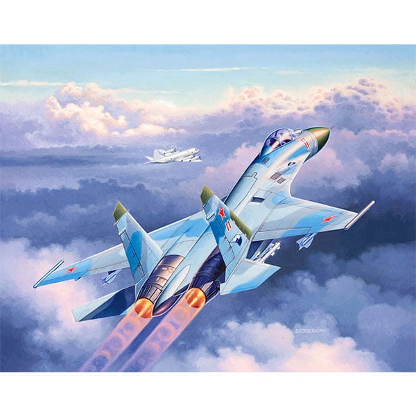 Revell 1:144 Scale SU-27 Flanker RVG 03948