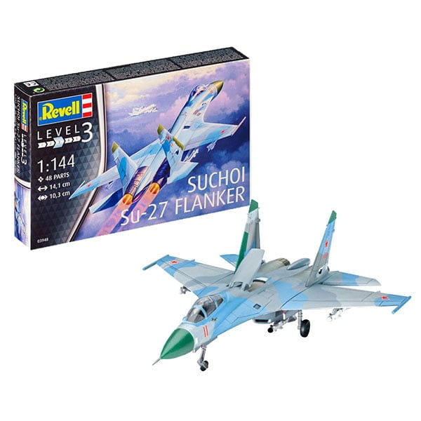 Revell 1:144 Scale SU-27 Flanker RVG 03948