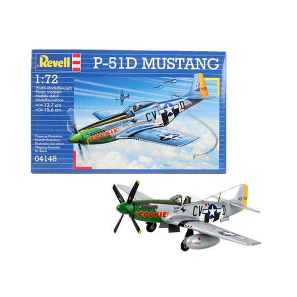 Revell P-51D Mustang 1:72 Scale RVG 04148