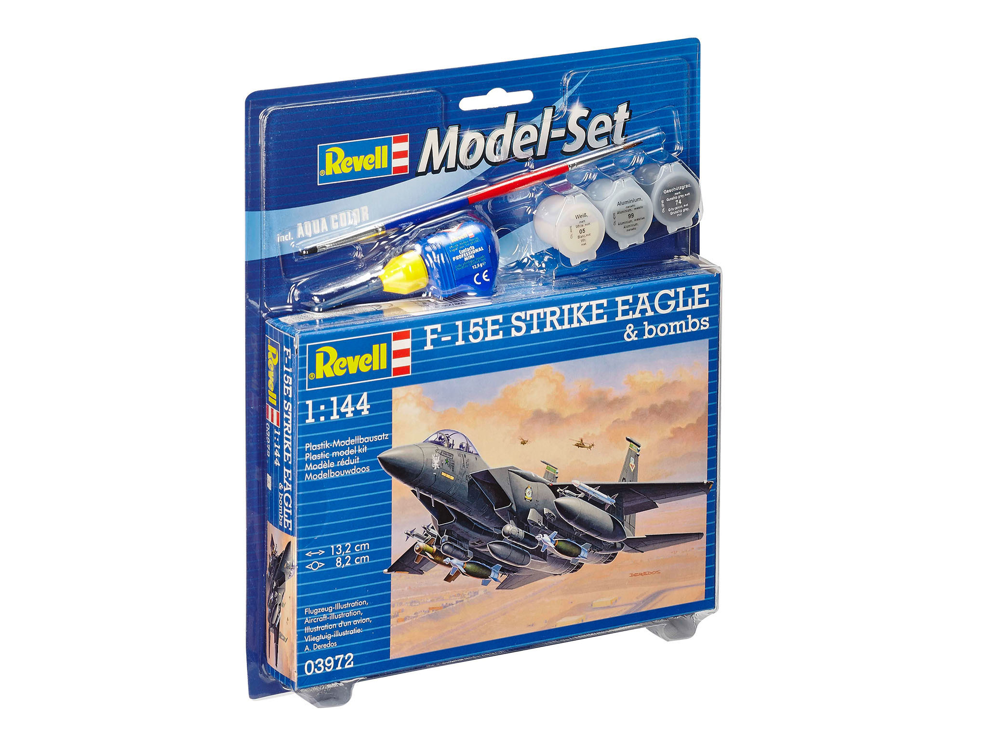 Revell F-15E Eagle RVG 63972 1/144 Scale Model Set
