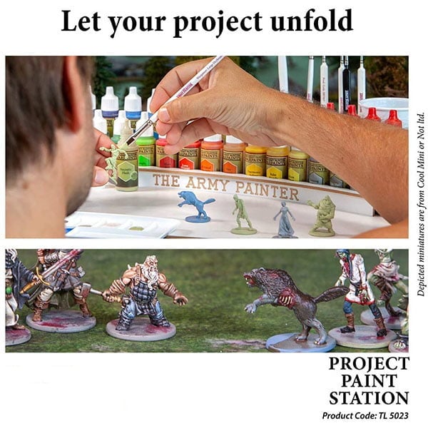 The Army Painter Warpaints Project Paint Station TL5023
