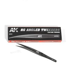 AK Interactive HG Angled Tweezers 9162