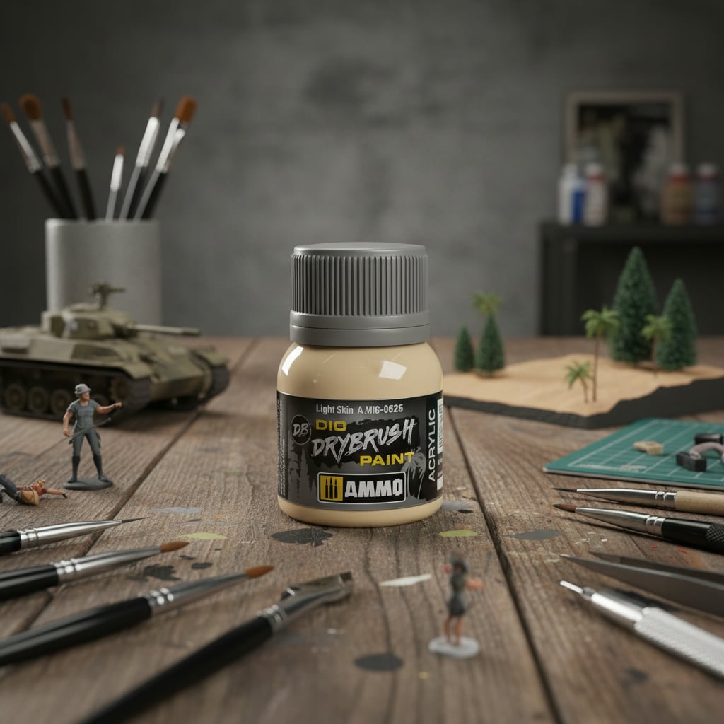 Ammo by Mig Dio Drybrush Light Skin AMIG0625