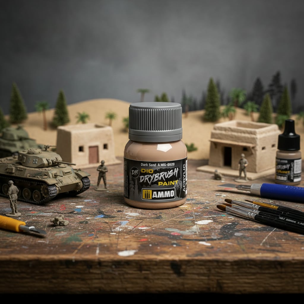 Ammo by Mig Dio Drybrush Dark Sand AMIG0620