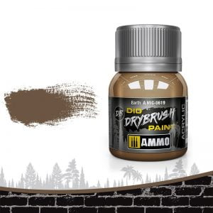 Munitions par Mig Dio Drybrush Earth AMIG0619