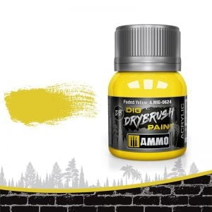 Ammo by Mig Dio Drybrush Faded Yellow AMIG0624