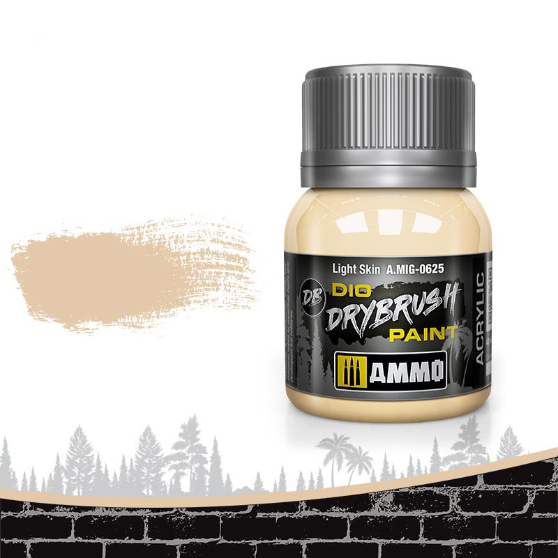 Ammo by Mig Dio Drybrush Light Skin AMIG0625