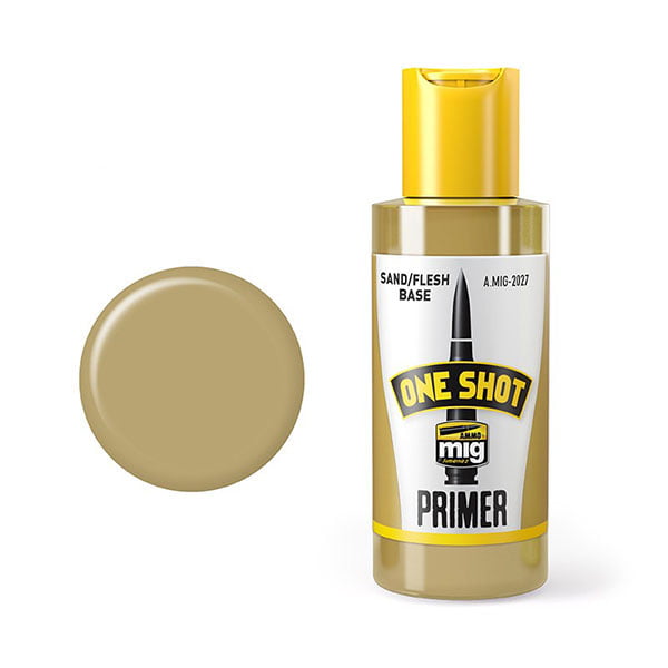 AMMO of Mig Jimenez ONE SHOT PRIMER - SAND/FLESH - AMIG2027 AMMO of Mig Jimenez ONE SHOT PRIMER - SAND/FLESH - AMIG2027