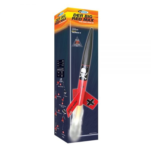 Estes Rockets Der Red Max Rocket Kit 9721