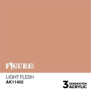 AK Interactive Acrylics Figure Light Flesh 11402