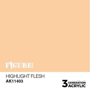 AK Interactive Acrylics Figure Highlight Flesh 11403
