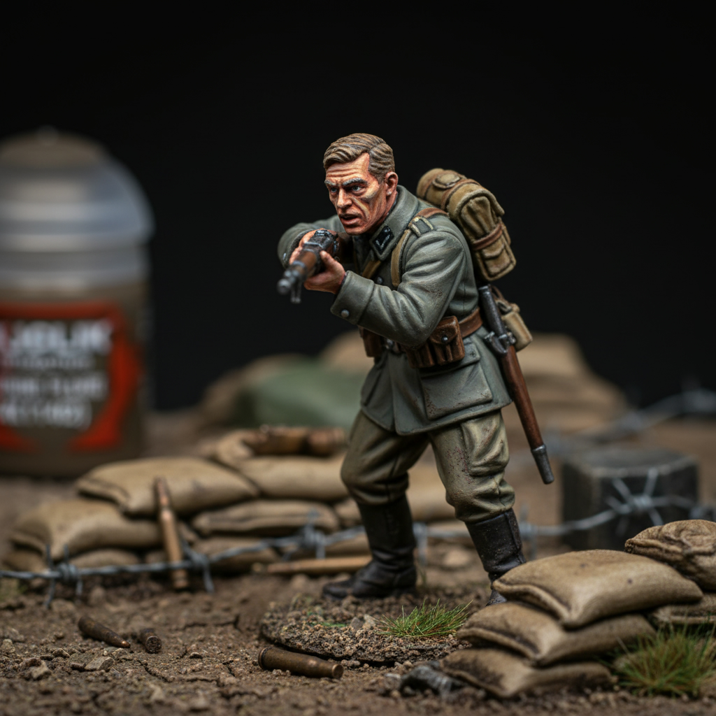 AK Interactive Acrylics Figure Light Flesh 11402