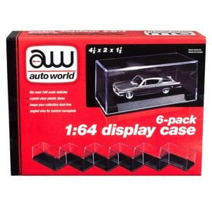 Auto World 6 Pack Car Display Case 1:64 Scale AWDC008