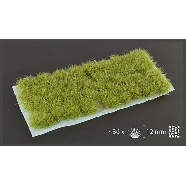 Gamers Grass Dry Green XL 12mm Wild XL Tufts GG12-DG