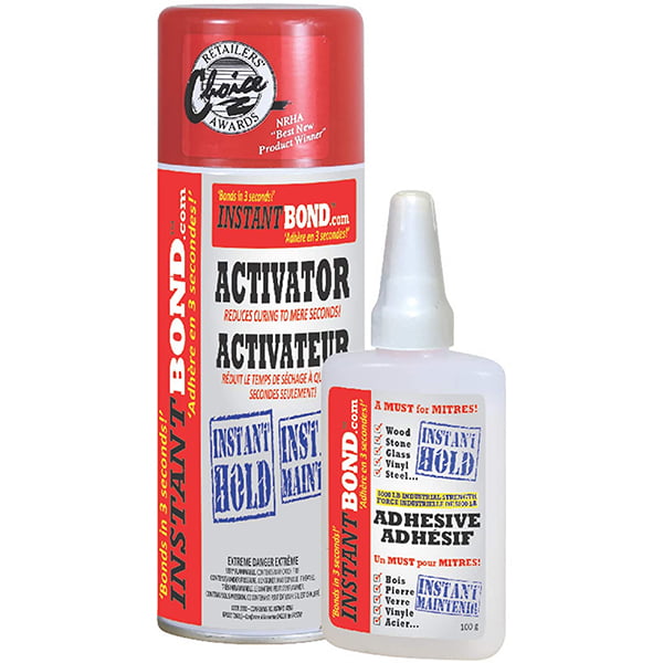 Inoteca Instantbond CA Super Glue with Spray Activator 50g 200ml 50-200