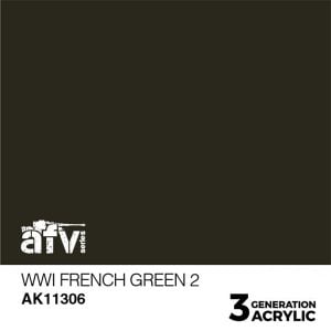 AK Interactive Acrylics AFV WWI French Green 2 11306