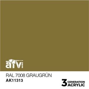 AK Interactive Acrylics AFV RAL 7008 Graugrün 11313