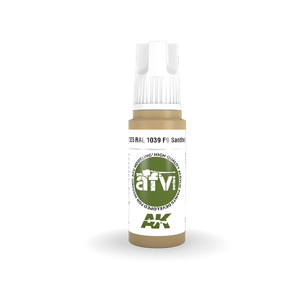 AK Interactive Acrylics AFV RAL 1039 F9 Sandbeige 11325