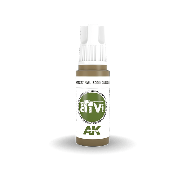 AK Interactive Acrylics AFV RAL 8000 Gelbbraun 11327