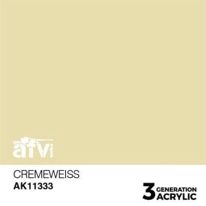 AK Interactive Acrylics AFV Cremeweiss 11333