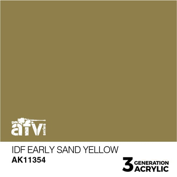 AK Interactive Acrylics AFV IDF Early Sand Yellow 11354 • Canada's ...