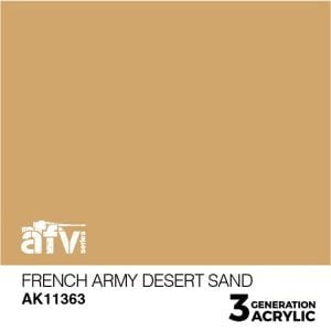 AK Interactive Acrylics AFV French Army Desert Sand 11363