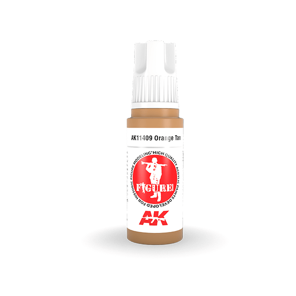 AK Interactive Acrylics Figure Orange Tan 11409