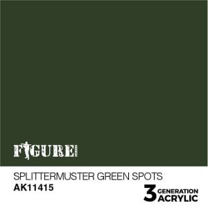 AK Interactive Acrylics Figure Splittermuster Green Spots 11415