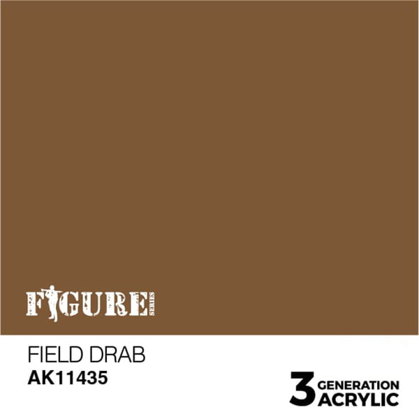 AK Interactive Acrylics Figure Field Drab 11435