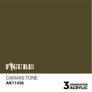 AK Interactive Acrylics Figure Canvas Tone 11436