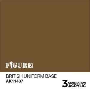 AK Interactive Acrylics Figure British Uniform Base 11437